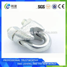 Din741 ajustável Malleable Wire Rope Clip